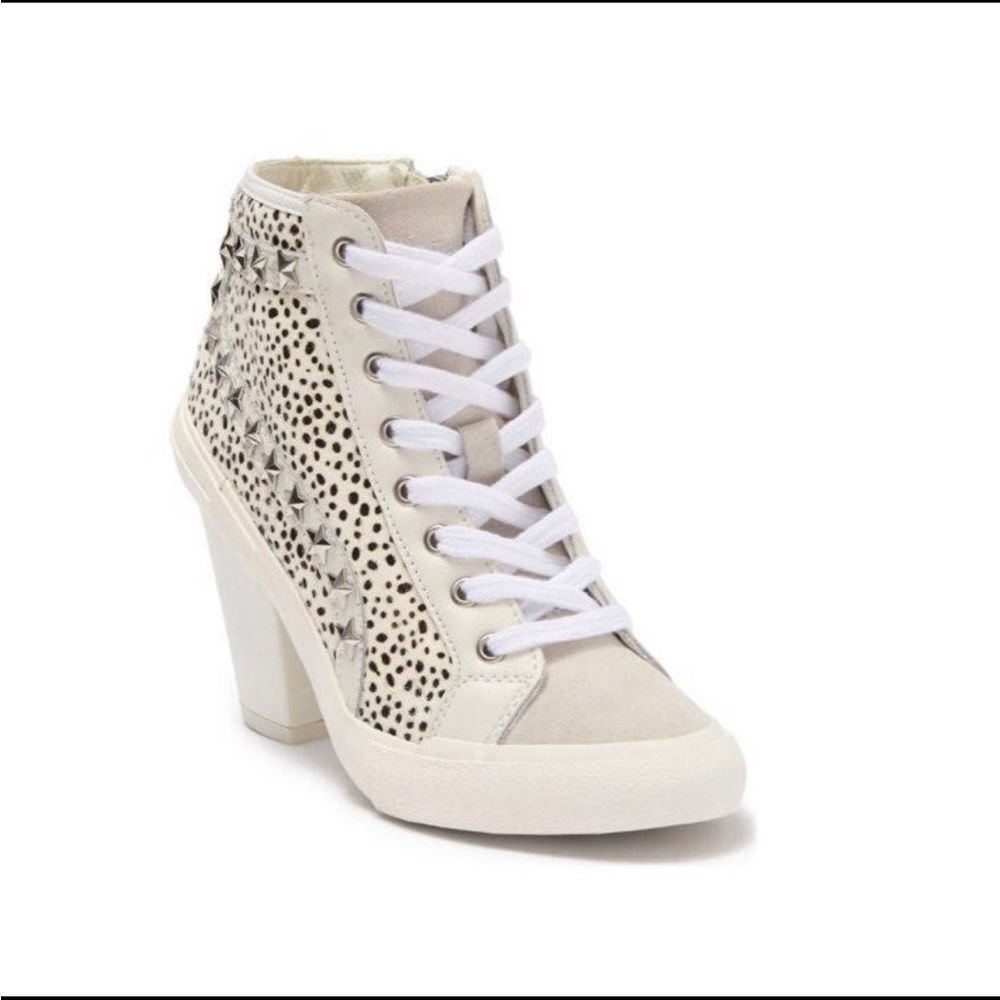 Vintage Havana Washed Croco Remiee Studded Snakeskin EmbossedLeather Bootie